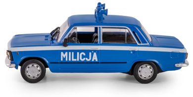 Daffi Kolekcja PRL Fiat 125P Milicja Pojazd Model Metalowy 1 43