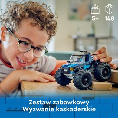 Lego City Niebieski Monster Truck Smyk