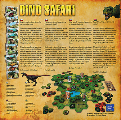 Trefl Dino Safari Gra Familijna Smyk