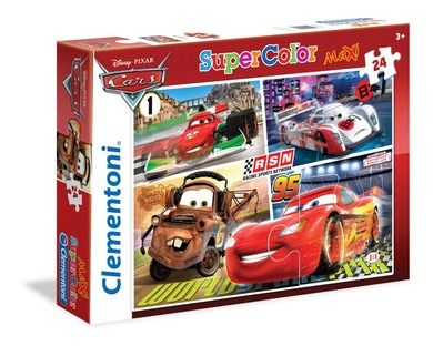 Clementoni Auta Puzzle Maxi Elementy Smyk