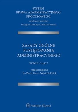 System Prawa Administracyjnego Procesowego Zasady Og Lne Post Powania