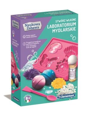 Clementoni Naukowa Zabawa Laboratorium Mydlarskie Smyk