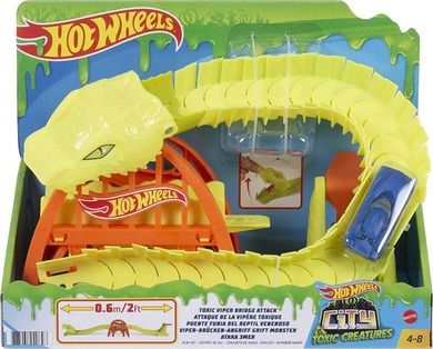 Hot Wheels City Mijowy Most Tematyczny Zestaw Tor W Smyk