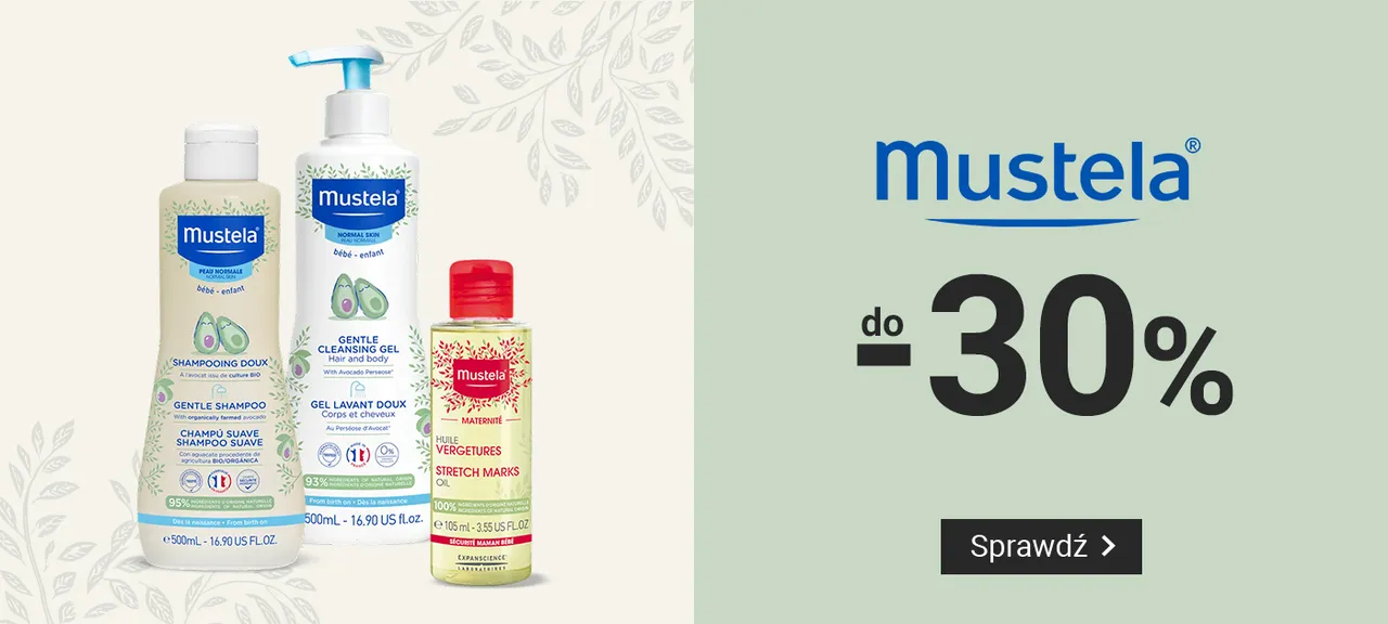 Produkty marki Mustela do -30%