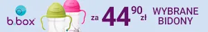 Wybrane bidony B.Box za 44,90 zł