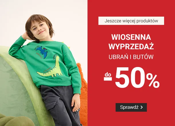 Wiosenna wyprzedaż do -50%