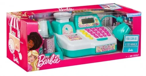 Barbie, kasa sklepowa, zestaw