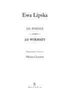 20 poesie. 20 wierszy