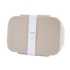 3 Sprouts, Bento, lunchbox, Taupe