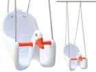 3TOYMS, huśtawka kubełkowa, duża, łabędź