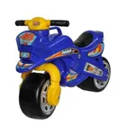 3TOYMS, jeździk biegowy, motorek, niebieski