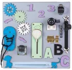 3TOYMS, tablica manipulacyjna, kolorowa, 30-30 cm