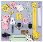 3TOYMS, tablica manipulacyjna, kolorowa, 30-30 cm