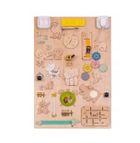 3TOYMS, tablica manipulacyjna, rozkładana, ZOO, 50-75 cm