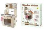 3toysm, kuchnia drewniana z akcesoriami