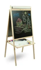 3toysm, tablica magnetyczna, dwustronna, drewniana