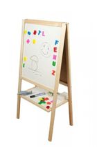 3toysm, tablica magnetyczna, dwustronna, naturalna