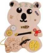 3toysm, tablica manipulacyjna, miś