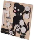 3toysm, tablica manipulacyjna, Pies Hugo, czarny