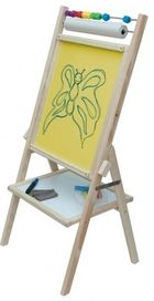 3toysm, tablica obrotowa, kredowa z rolką papieru