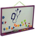3toysm, tablica wisząca, kredowa, jasnofioletowa