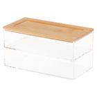 4living, Penny, pojemniki do przechowywania z pokrywką, 2 szt