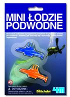 4M, mini łodzie podwodne, zestaw kreatywny