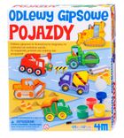 4M, odlewy gipsowe - pojazdy, zestaw kreatywny