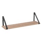 5five Simply Smart, Aliaj, półka ścienna z metalowymi uchwytami, 58-15-16 cm