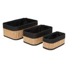 5five simply smart, komplet koszy bambusowych, 3 szt.