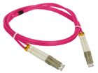 A-lan, patchcord MM OM4 LC-LC duplex 50/125, 2m