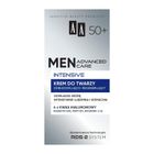 AA, Men Advanced Care Intensive 50+, krem do twarzy odbudowująco-regenerujący, 50 ml