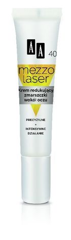 AA, Mezzo Laser 40+ krem pod oczy redukujący zmarszczki, 15 ml