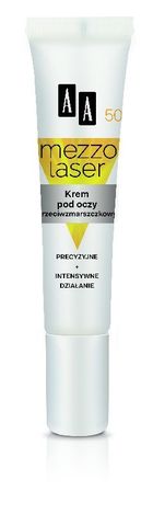AA, Mezzo Laser 50 + krem pod oczy, przeciwzmarszczkowy, 15 ml