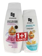 AA, Oil Essence, balsam do ciała, Argan i Inca Inchi Oil, 400 ml + żel do mycia ciała, Avocado Oil, 250 ml