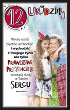 AbCard, kartka okolicznościowa, Urodziny 12