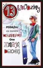 AbCard, kartka okolicznościowa, Urodziny 13