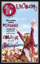 AbCard, kartka okolicznościowa, Urodziny 16