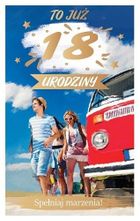 AbCard, kartka okolicznościowa, Urodziny 18