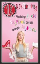 AbCard, kartka okolicznościowa, Urodziny 18 dziewczyna