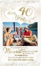 AbCard, kartka okolicznościowa, Urodziny 40