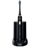 Abee, Dupont Sonic 3.0 UV Ultra, szczoteczka soniczna, dezynfekcja UV, końcówki z włókna, 2 szt., czarna