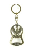 Abino, brelok metalowy, otwieracz z orłem, 6 cm
