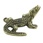 Abino, figurka metalowa, krokodyl