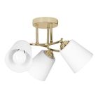 Activejet, Emily, lampa wisząca, gold, E27 3-40W