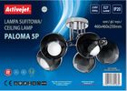 Activejet, Paloma, lampa wisząca, 5P, E27, 5-40W