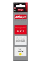 Activejet, tusz do drukarki, zamiennik do Canon GI-41Y 4545C001, Supreme, 70 ml, żółty, AC-G41Y