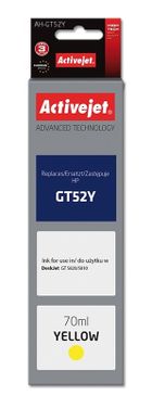 Activejet, tusz do drukarki, zamiennik HP GT52Y M0H56AE, Supreme, 70 ml, żółty, AH-GT52Y