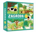 Adamigo, Zagroda, puzzle obserwacyjne z grą, 20 elementów