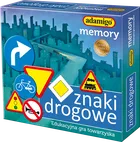 Adamigo, Znaki drogowe, memory, edukacyjna gra pamięciowa